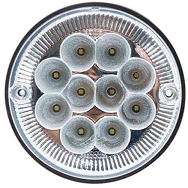 Imagem de Lanterna Traseira Cristal 10 Leds 125Mm compativel Fachinni Onibus
