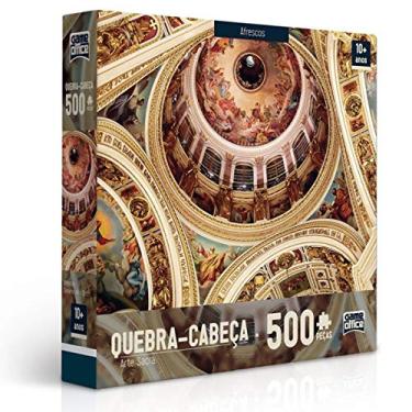 Imagem de Quebra-cabeça 500 Peças - Arte Sacra - Afrescos Game Office