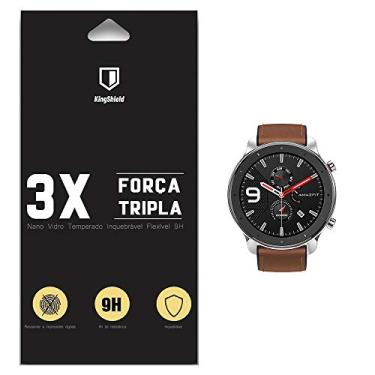 Imagem de Película Kingshield Vidro Compativel Xiaomi Amazfit Gtr 47mm (2x Unid)