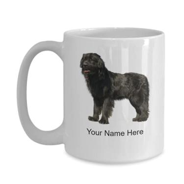 Imagem de Caneca personalizada Newfoundland - Caneca de café para amantes de cães ideia - Caneca de cachorro Newfoundland - Caneca de café de 445 ml