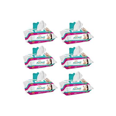 Imagem de Toalha Higiênica Umedecida Meu Bebe Ultra 600 unidades 6pc