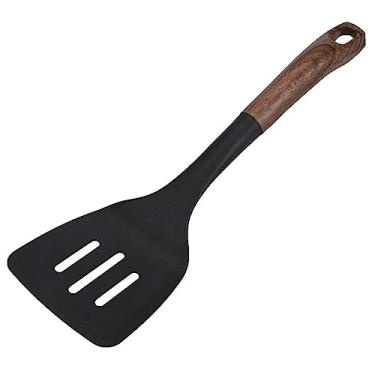 Imagem de Espátula Vazada Nylon detalhe Madeira Haüskraft