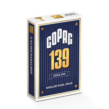 Imagem de Baralho 139 Tradicional Azul Naipe Convencional Copag