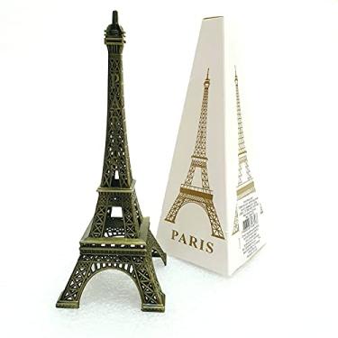 Imagem de Enfeite Miniatura Torre Eiffel 18,5 Cm De Metal