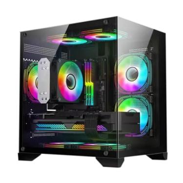 Imagem de GABINETE GAMER PRETO - HAYOM- GB1790