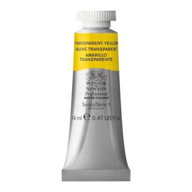 Imagem de Winsor & Newton Aquarela profissional, tubo de 14 ml, amarelo transparente