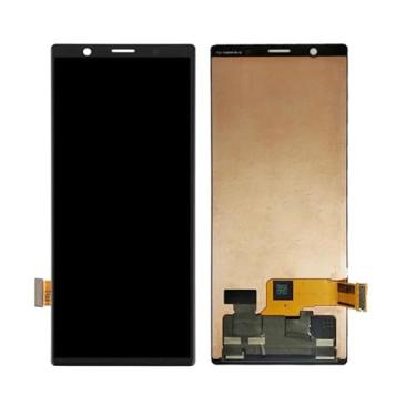Imagem de SHOWGOOD para Sony Xperia 5 Display LCD Touch Screen Digitalizador Assembléia para Sony X5 LCD com peças de reposição de moldura