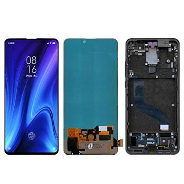 Imagem de SHOWGOOD Tela LCD de 6,39 polegadas para Xiaomi Mi 9T / 9T Pro tela sensível ao toque digitalizador para Xiaomi Redmi K20 / K20 Pro LCD (moldura vermelha AMOLED)