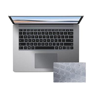 Imagem de Pacote com 2 capas de teclado para Microsoft Surface Laptop 5/Surface Laptop 4 34.3 cm 38.1 cm, Surface Book 3 34.3 cm 38.1 cm, Surface Laptop 3 34.3 cm 38.1 cm, Surface Laptop Studio 2 36.6 cm Capa
