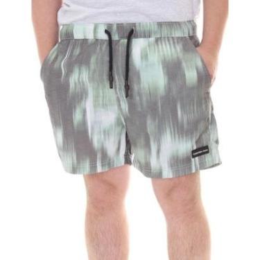 Imagem de Short Calvin Klein Jeans Masculino Color Shadows Verde Militar-Masculino