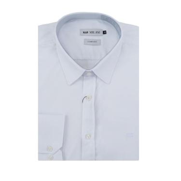 Imagem de Camisa Masculina Milani ML Comfort Executiva Branca - 75223-Masculino