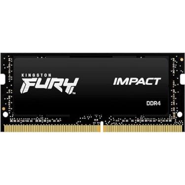 Imagem de Memória Ram Kingston Fury Impact DDR4 16GB 2666MHZ Notebook (KF432S20IB/16)