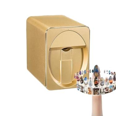 Imagem de Dispositivo Doméstico Para Arte Em Unhas, Máquina Portátil Para Pintura De Unhas, Tempo De Desenho: 25-30s, Padrão Personalizado, Para Beleza E Cuidados Pessoais, Economize Tempo,A