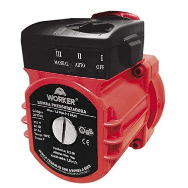 Imagem de Worker Bomba D’Água Pressurizadora 3/4" Bsp 120W 220V
