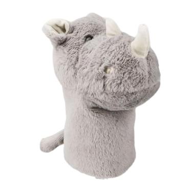 Imagem de oshhni Capa de Cabeça para Taco de Golfe, Acessórios de Golfe para Lembrança de Clube de Animais de Pelúcia