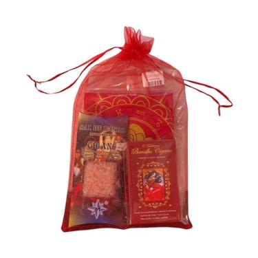 Imagem de Kit Cigano Toalha +Sal De Banho+ Baralho E Saquinho