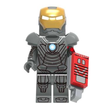 Imagem de Boneco Blocos De Montar Homem De Ferro Armadura Mark Mk29
