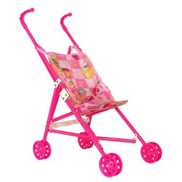 Imagem de Carrinho De Boneca Plástico Toys Toys Toys Toys Cores Sortidas