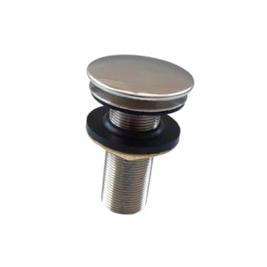 Imagem de Ralo Pia 7/8 Valvula Click Inox de Banheiro Lavabo Cuba Escoamento Flvx Hidro