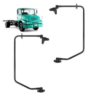 Imagem de Par Braço Espelho Retrovisor p Mercedes Atron 1719 2423 2729 - Fabbof