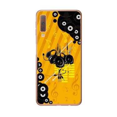 Imagem de Capa Adesivo Skin354 Verso Para Samsung Galaxy A7 2018 - KawaSkin