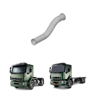 Imagem de Tubo Intermediário Volvo 260 Original 20813557 - 4 Polegadas - Fado