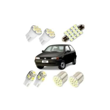 Imagem de Kit Lampadas Led Gol Bola G2 Luz Pingo Teto Placa Ré Torpedo - Blue Li