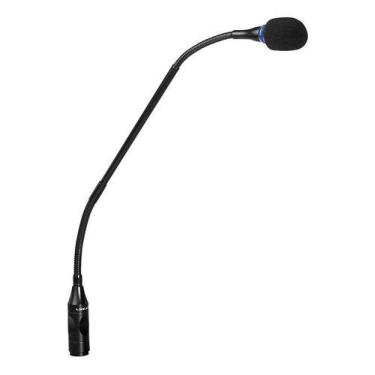Imagem de Microfone Sem Base Gooseneck 61cm P/ Pulpito Igreja Palestra - LYCO