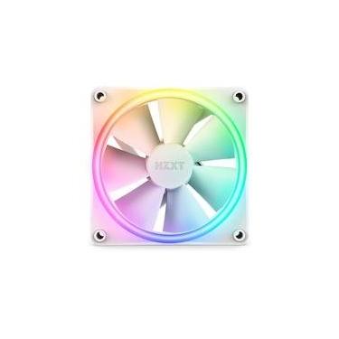 Imagem de Ventoinha NZXT F120RGB Duo, 120mm, Led RGB, Branco - RF-D12SF-W1