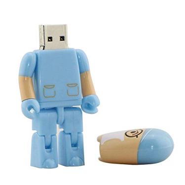 Imagem de 8GB Doctor Model 3.0 USB Flash Drive Pen Drive Armazenamento de Dados Pen Drive Pen Drive Memory Stick USB Drive USB 3.0 Flash Drive - Azul