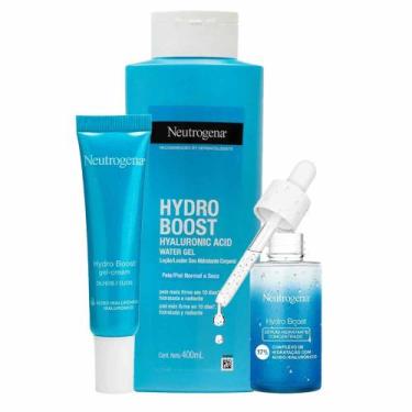 Imagem de Neutrogena Kit  Sérum Hidratante + Gel Creme + Hidratante Corporal Par