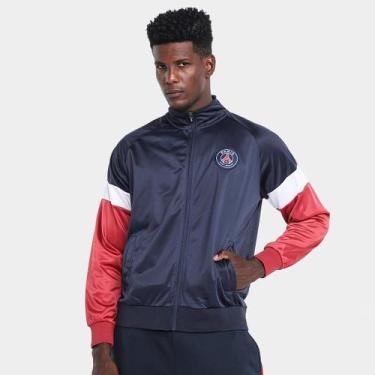 Imagem de Jaqueta Paris Saint-Germain Helanca Masculina - Balboa, Marinho, M