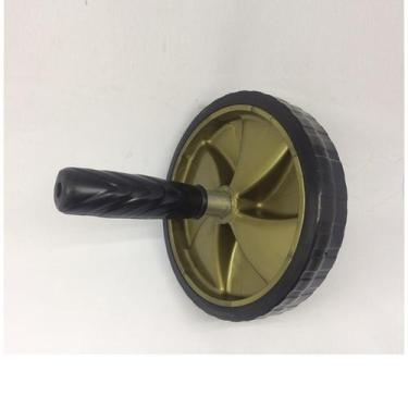 Imagem de Roda Exercícios Abdominal e Lombar Rythmoon, Dourado