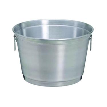 Imagem de Kit Com 10 Balde Para Gelo E Cerveja De 6 Litros Em Alumínio - Nutri F