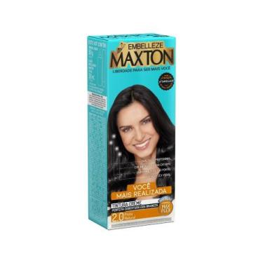 Imagem de Tintura Creme Maxton Preto Natural 2.0