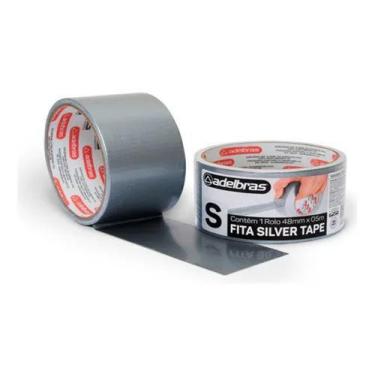 Imagem de FITA MULTI-USO TIPO SILVER TAPE EXTRA FORTE COLORIDA 48mm x 5m ADELBRA