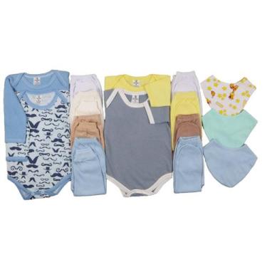 Imagem de Kit C/15 Roupas De Bebê Peças Menino E Menina Maternidade    - Batutin