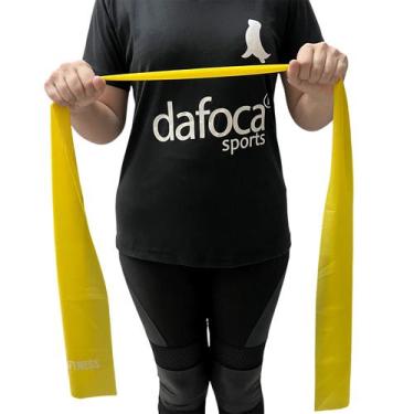 Imagem de Faixa Elástica Thera Band 1500X150X0,35MM Amarelo Liftness Dafoca Spor