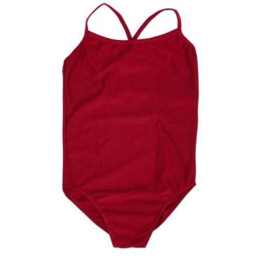 Imagem de Collant Básico - Vermelho - Banho Maria, 4