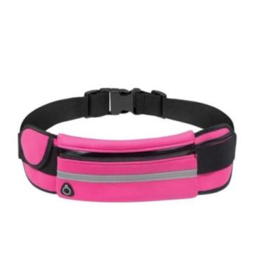 Imagem de Pochete Fitness Corrida Academia Porta Celular Bike Slim - GN, Rosa