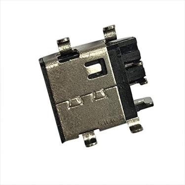 Imagem de GinTai Substituição da porta do conector de tomada de alimentação CC para Samsung Odyssey NP800G5M NP800G5M-X01US NP800G5M-X02US