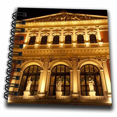 Imagem de 3dRose db_75916_3 Bloco de notas Austria, Vienna Music Hall, Philharmonic Orchestra-EU03 Rdu0031-Richard Duval-Mini, 10 x 10 cm