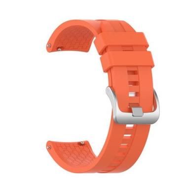 Imagem de Pulseira Silicone Style para Huawei GT2 46mm - Estilo no Pulso, Laranj