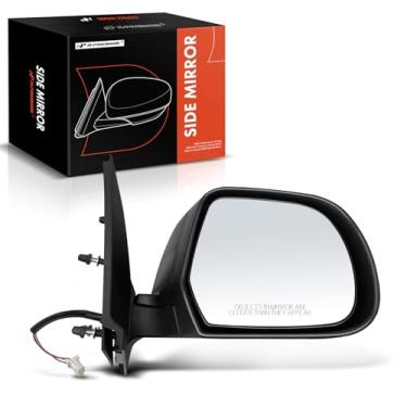 Imagem de A-Premium Espelho retrovisor traseiro externo preto dobrável automático não aquecido - Substituição # 963013AN5BPFM