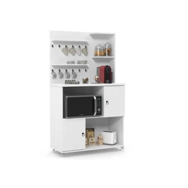 Imagem de Armário Multiuso 2 Portas Cantinho Do Café Aconchego