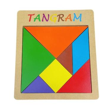 Imagem de Jogo Educativo Tangram 7 Peças - Fábrica da Imaginação