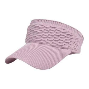 Imagem de Viseira de sol verão praia corrida esporte feminina proteção - Viseira