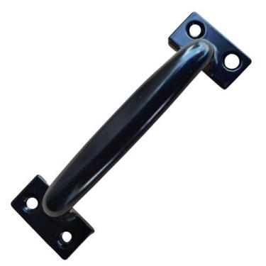 Imagem de Puxador alça para moveis porta janela Aliança 102mm Cor preto