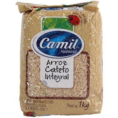 Imagem de Arroz Cateto Integral - Camil 1kg