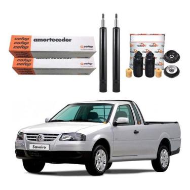 Imagem de Kit Amortecedor Dianteiro Saveiro G4 1.6 1.8 2006 A 2009 - Cofap